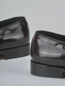 Mocassini pelle bordo'