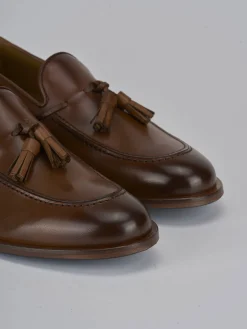 Mocassini pelle marrone