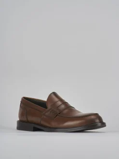 Mocassini pelle marrone