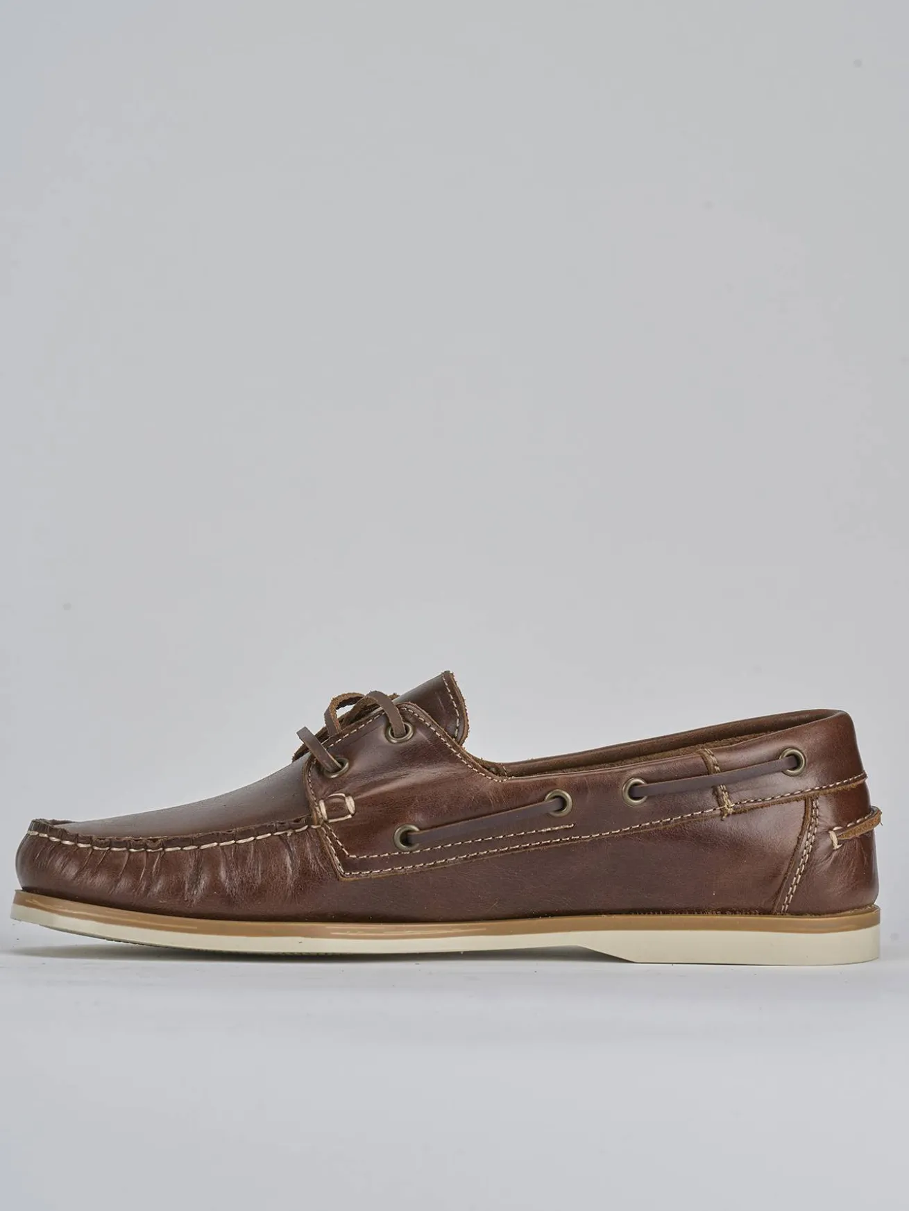 Mocassini pelle marrone