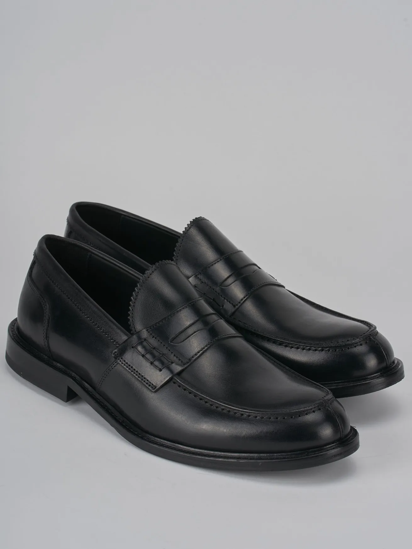 Mocassini pelle nero