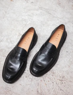 Mocassini pelle nero