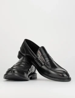 Mocassini pelle nero