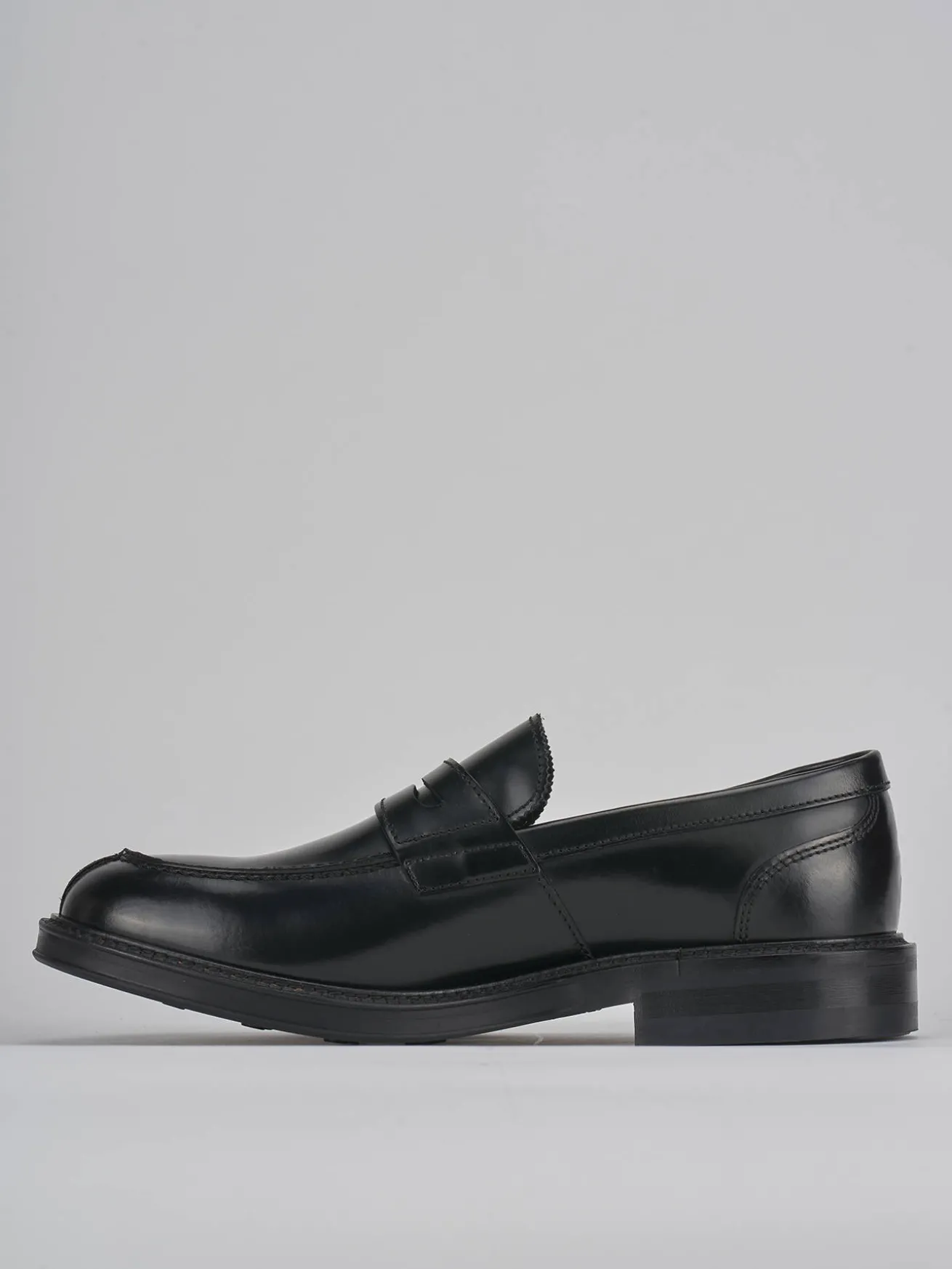 Mocassini pelle nero