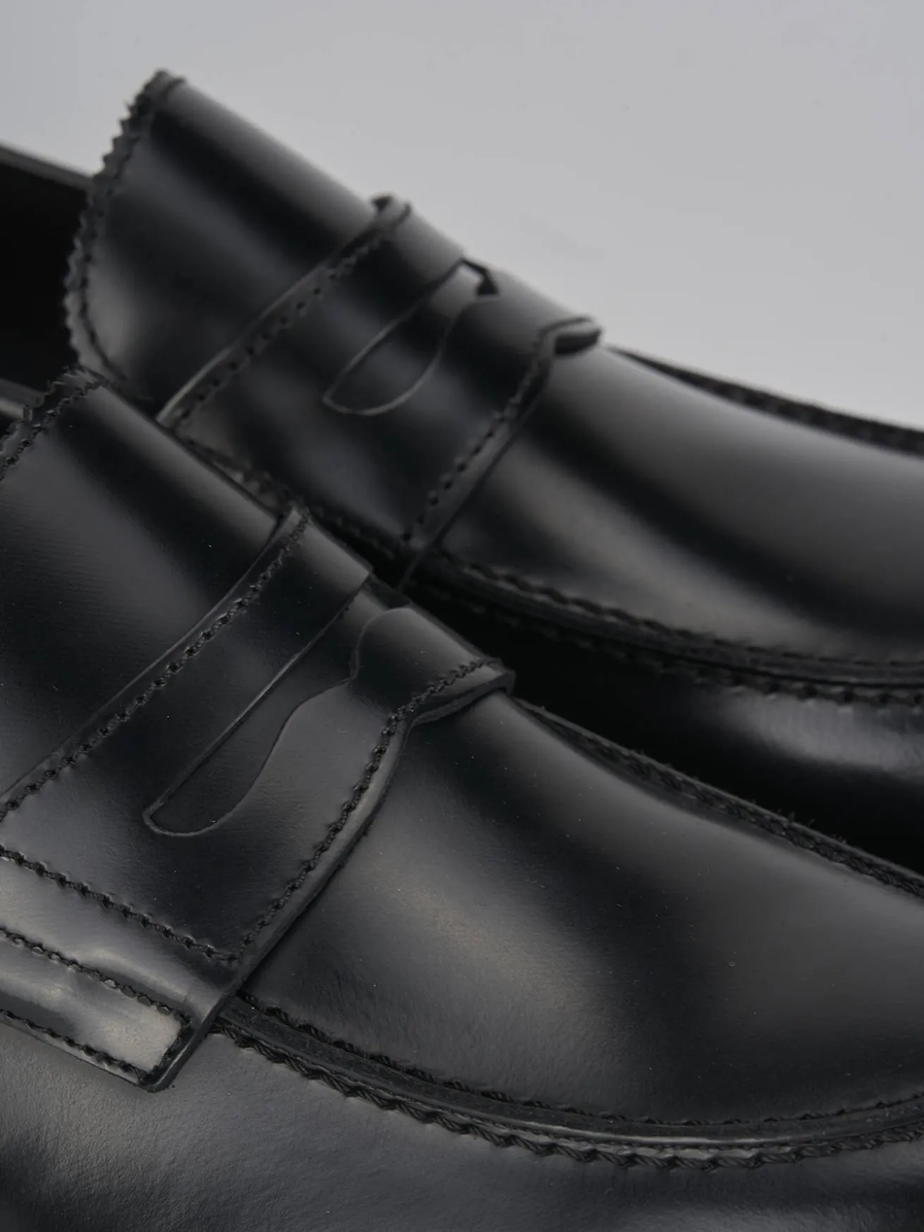 Mocassini pelle nero