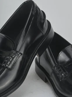 Mocassini pelle nero