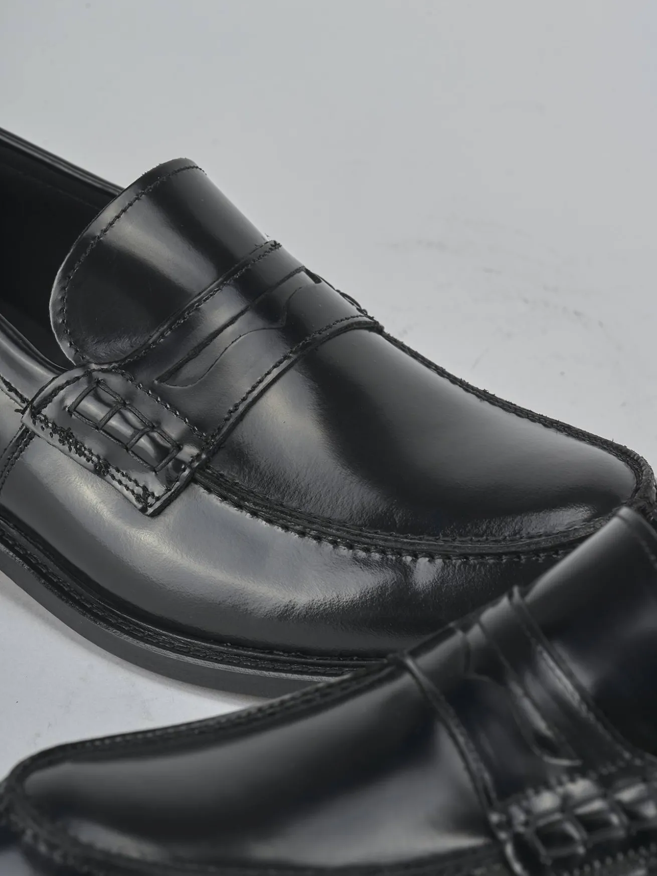 Mocassini pelle nero