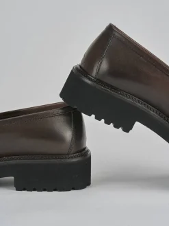 Mocassini pelle testa