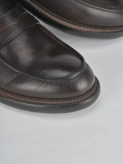 Mocassini pelle testa