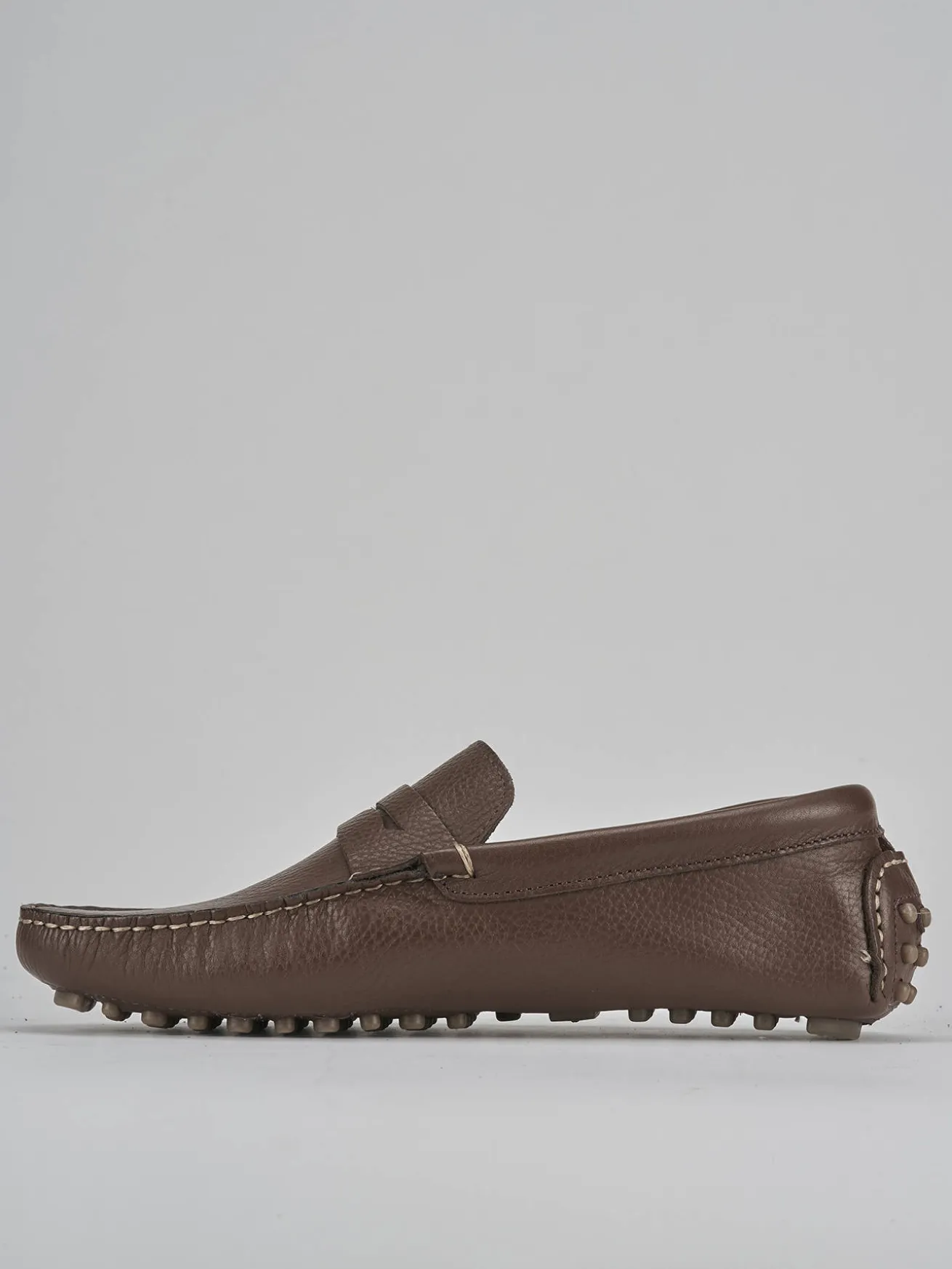 Mocassini pelle testa