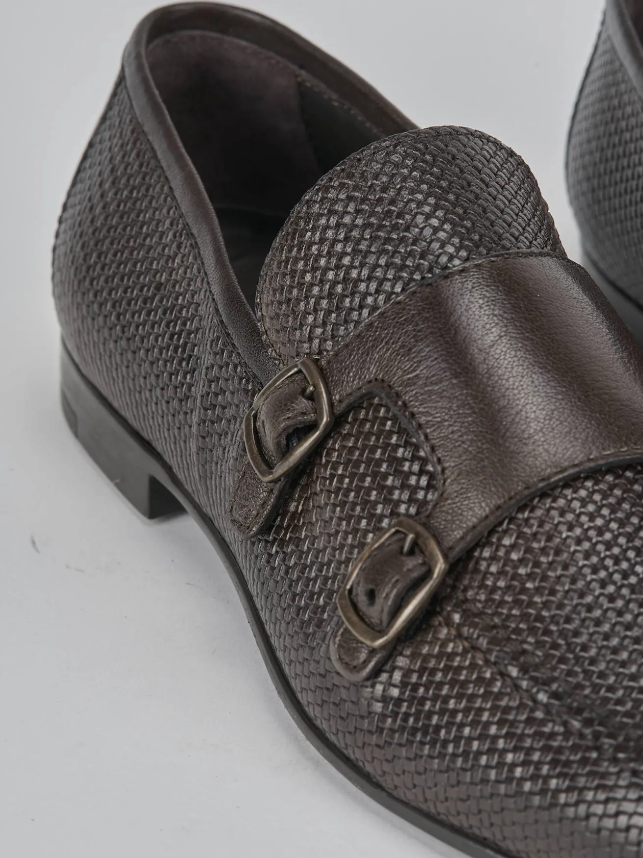 Mocassini pelle testa