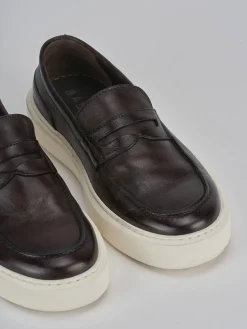 Mocassini pelle testa