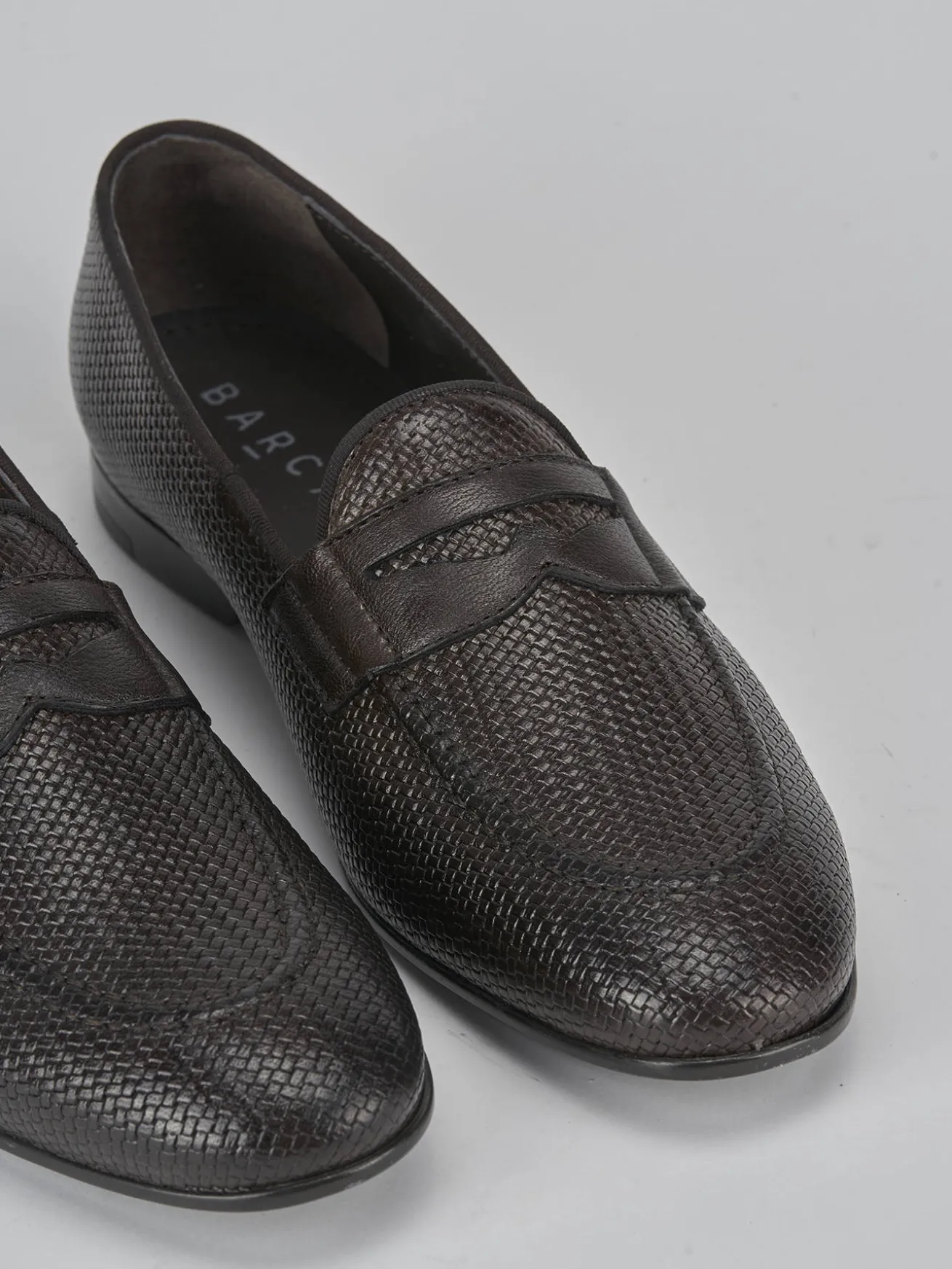 Mocassini pelle testa