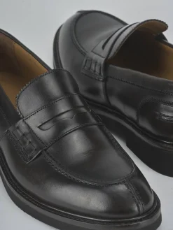 Mocassini pelle testa