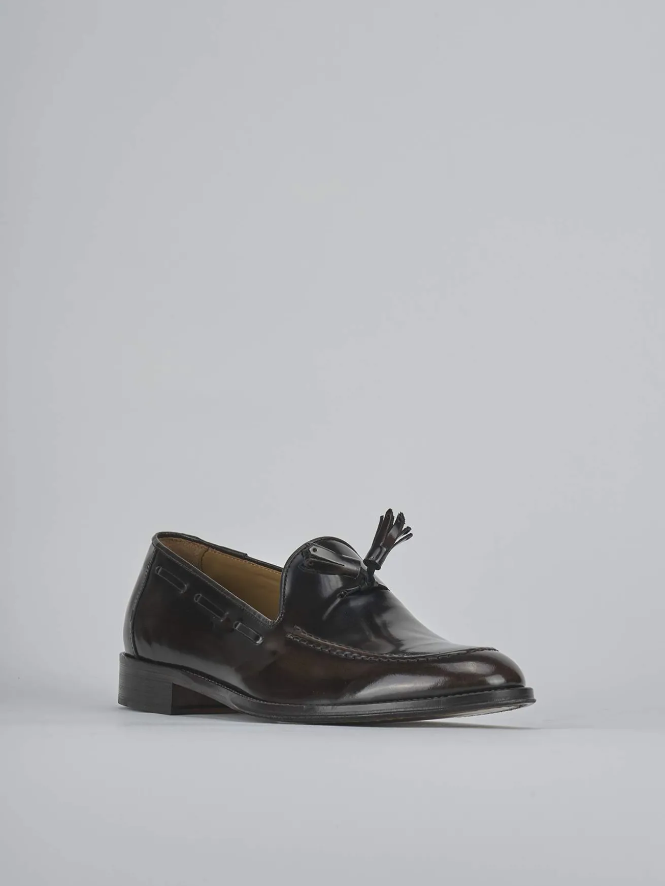 Mocassini pelle testa