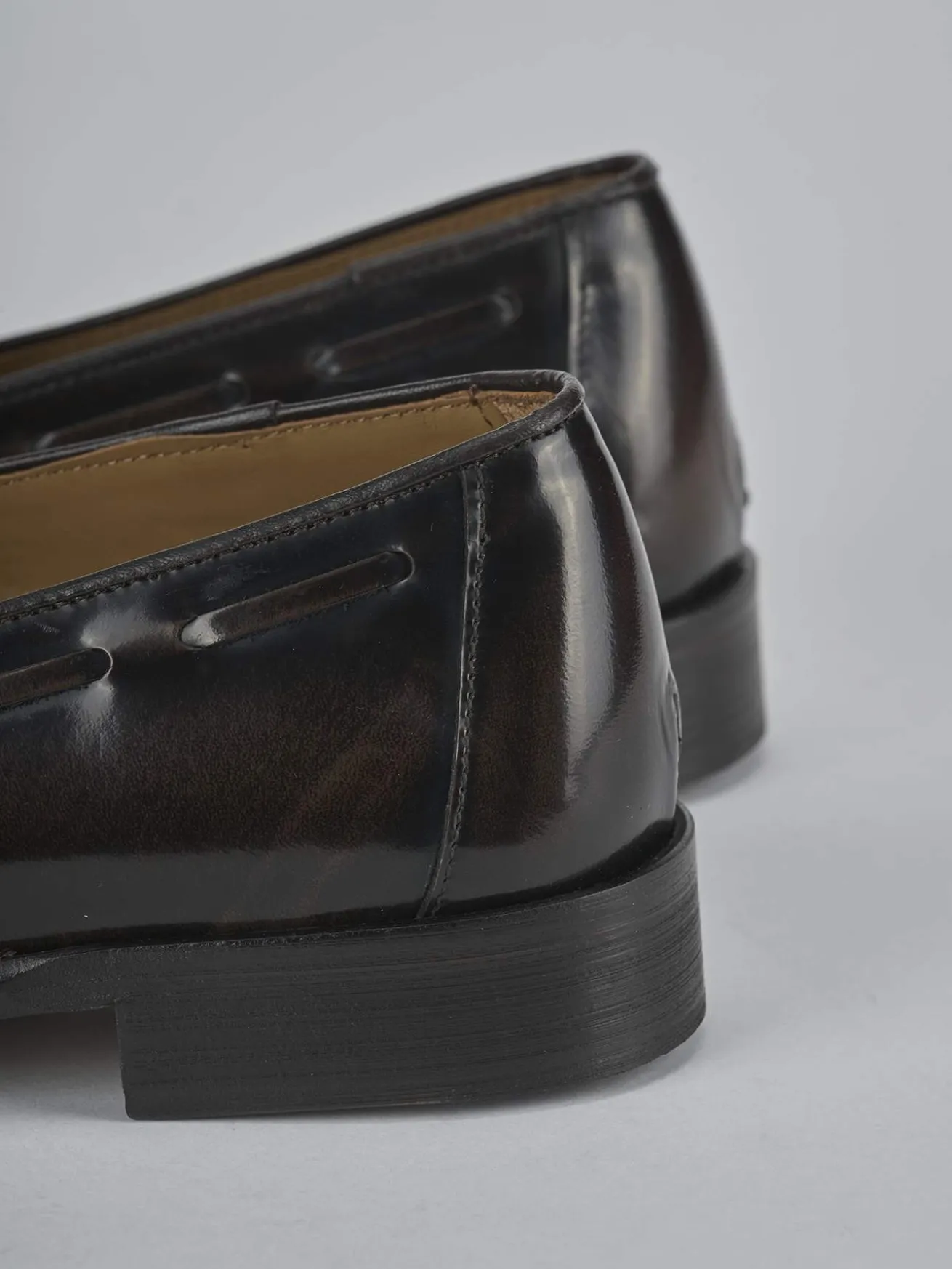 Mocassini pelle testa