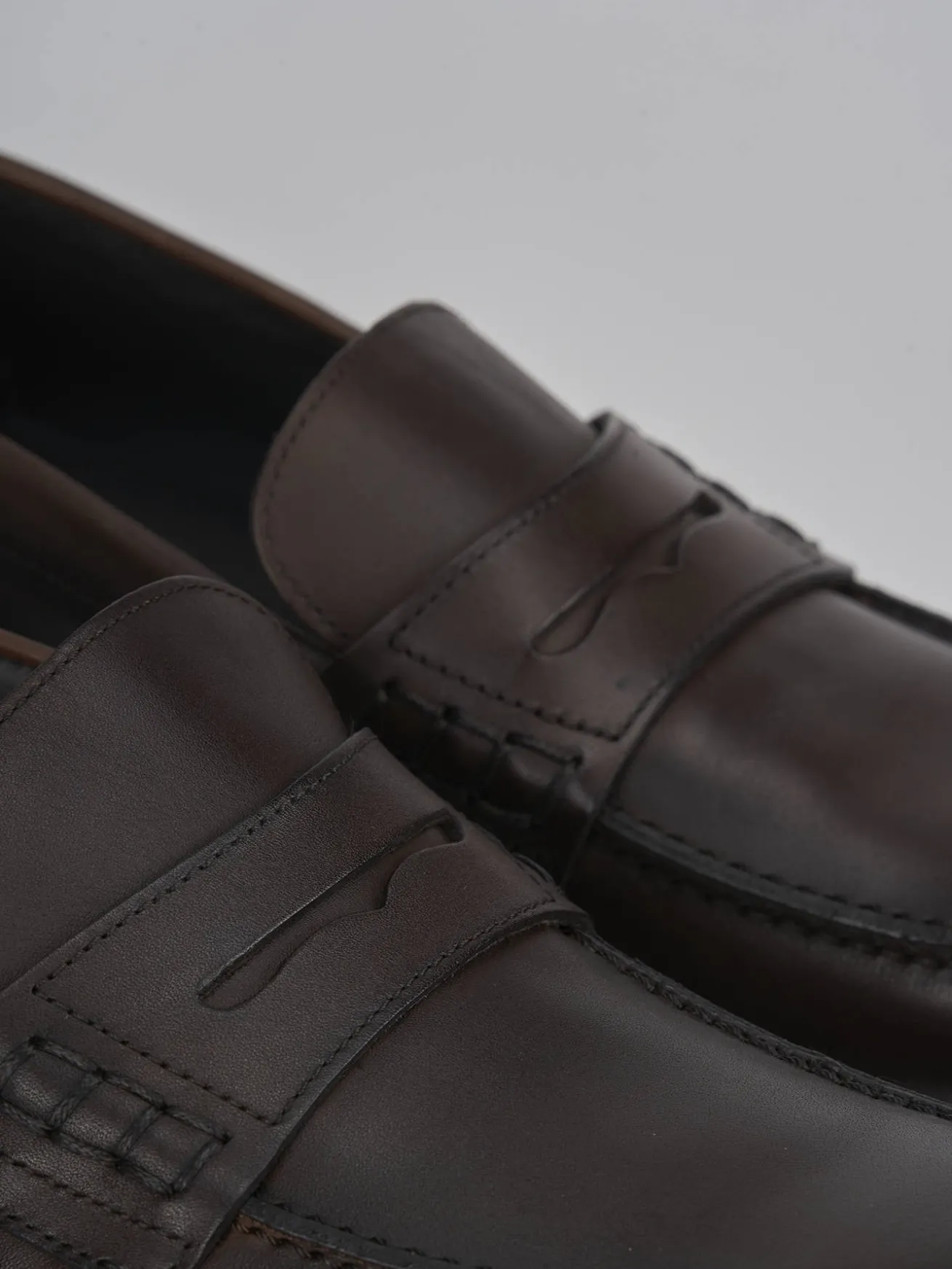 Mocassini pelle testa