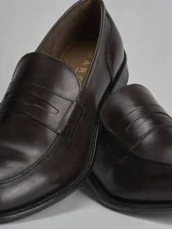 Mocassini pelle testa