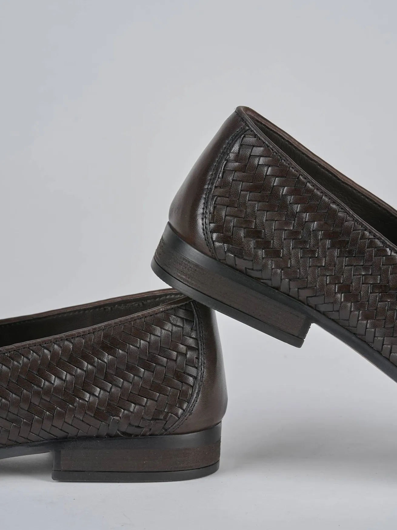 Mocassini pelle testa