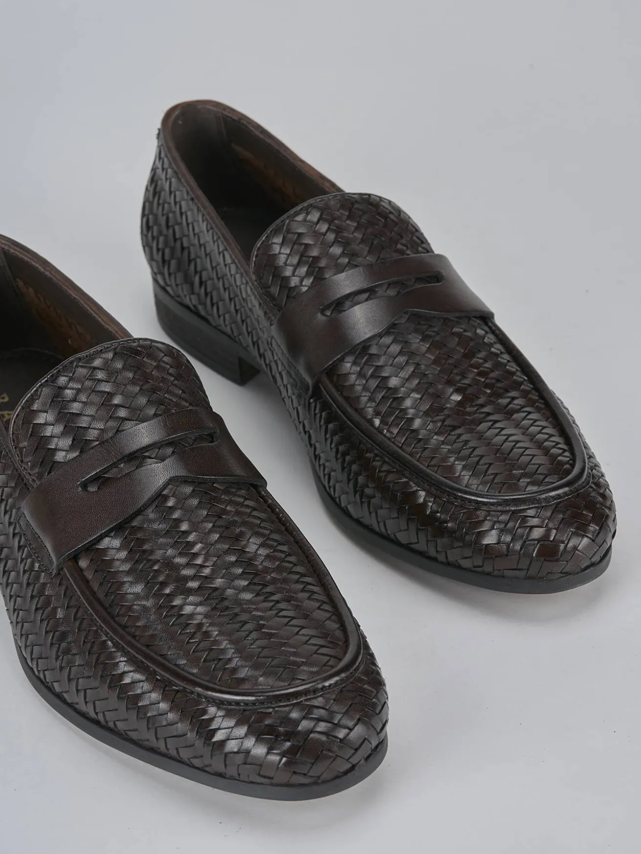 Mocassini pelle testa