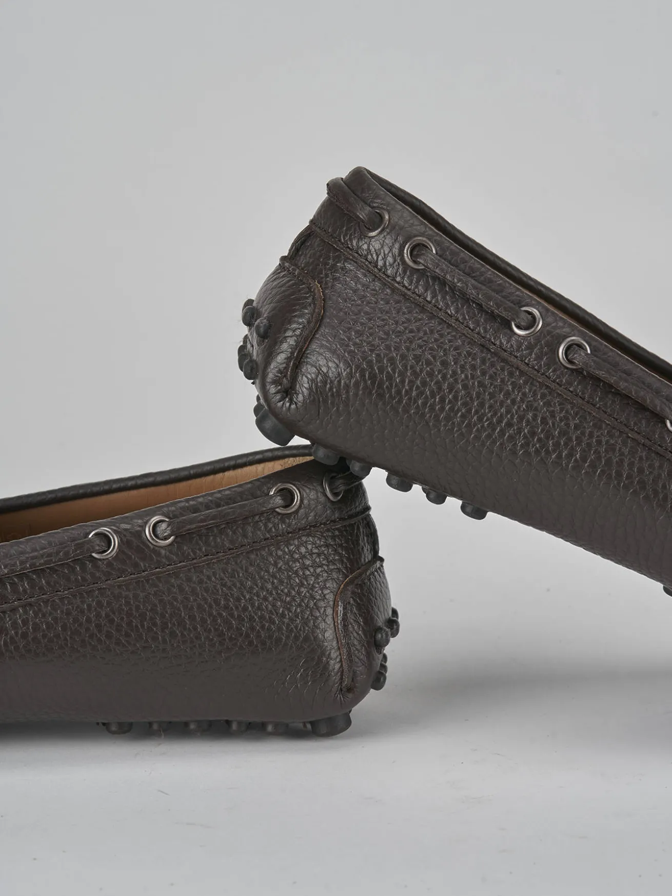 Mocassini pelle testa