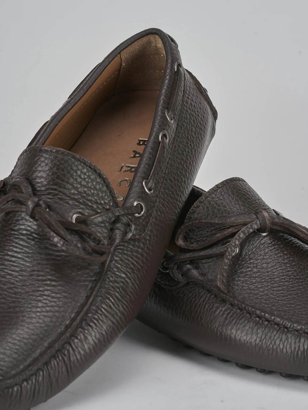 Mocassini pelle testa