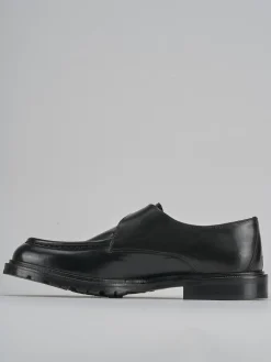 Mocassini tacco 2cm pelle nero