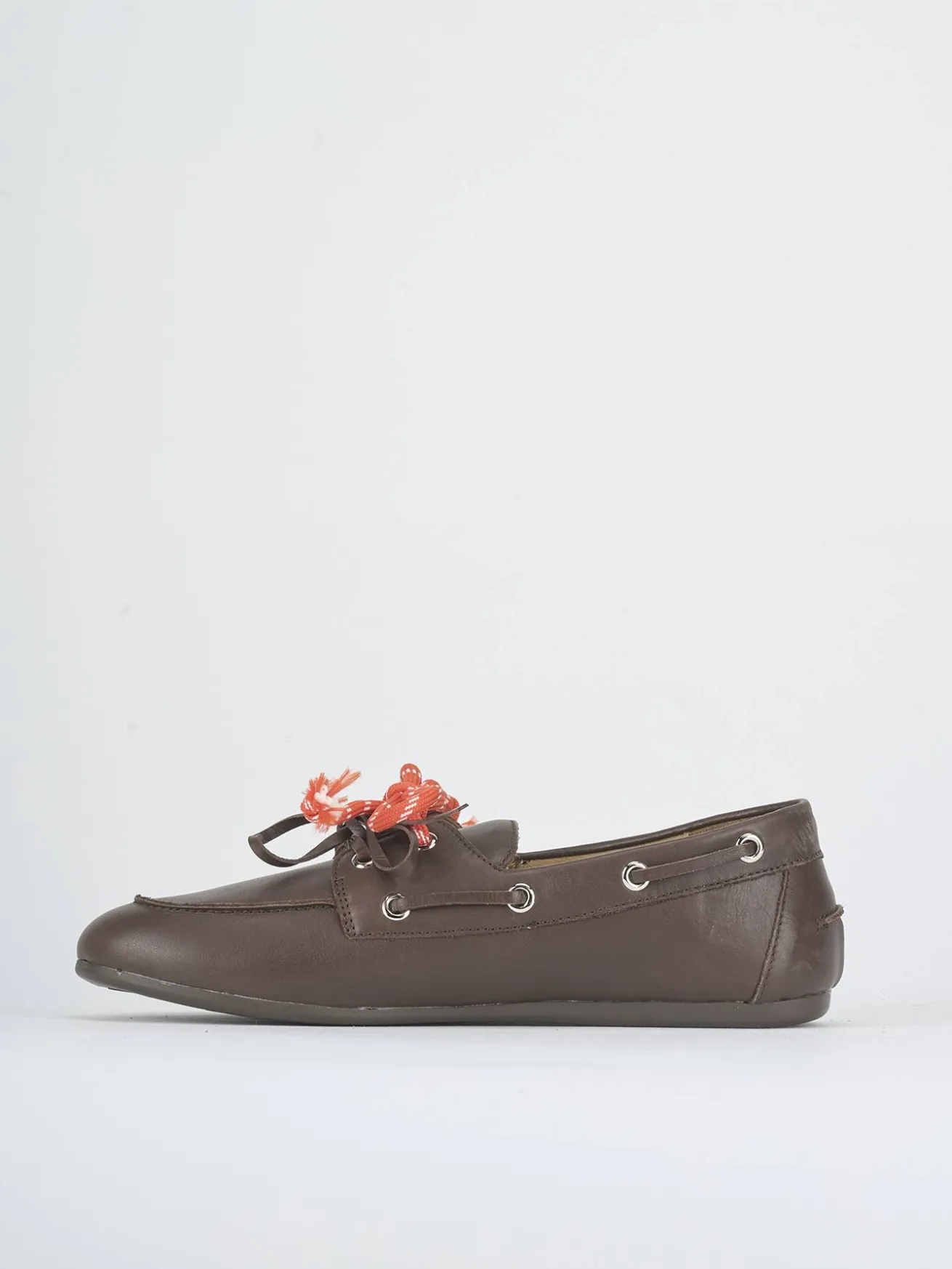 Mocassini tacco 1cm pelle testa