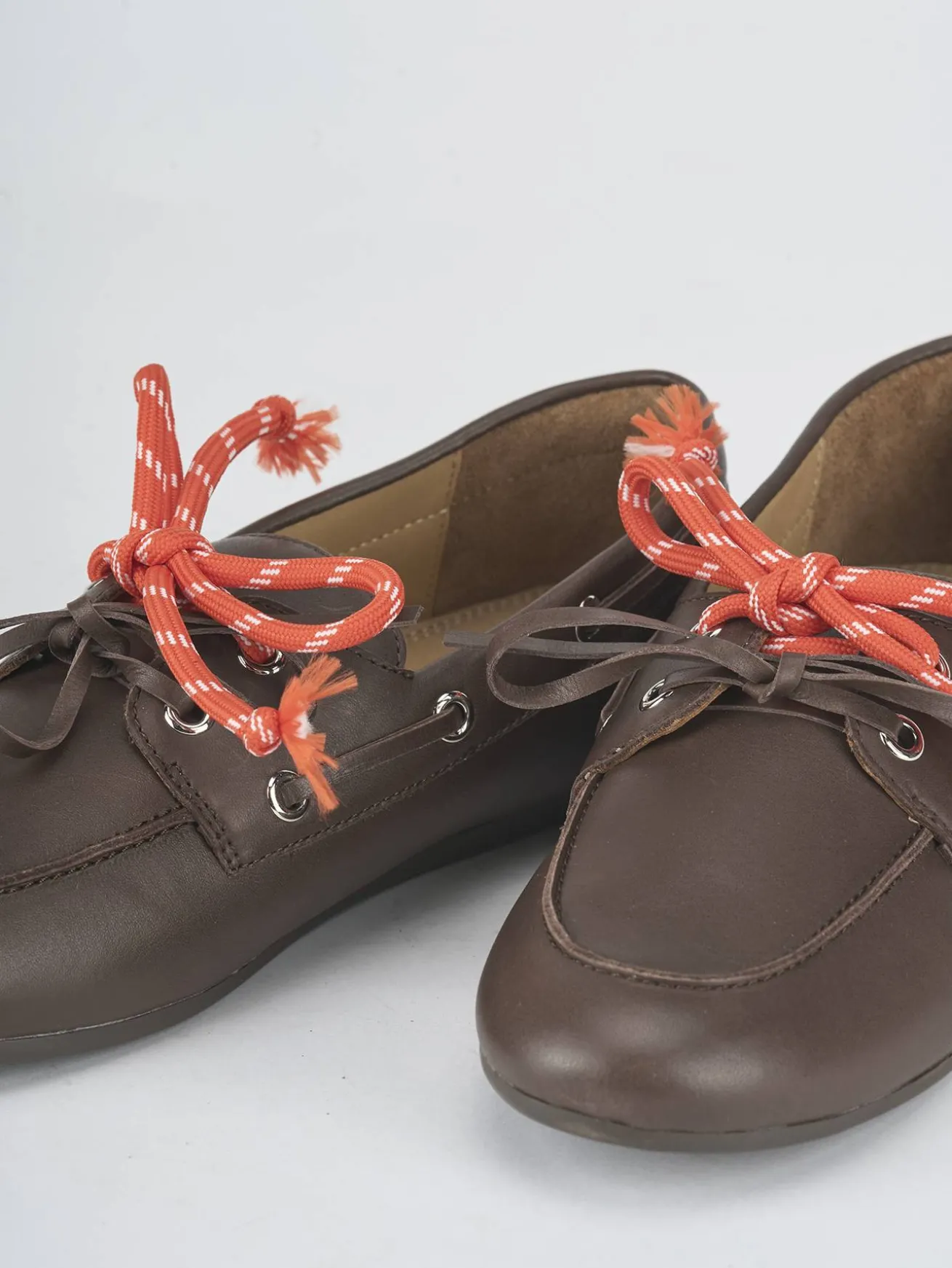 Mocassini tacco 1cm pelle testa