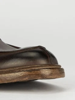 Mocassini tacco 1cm pelle testa