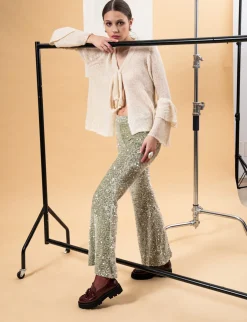 Mocassini tacco 2cm pelle bordo'