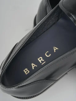 Mocassini tacco 2cm pelle nero