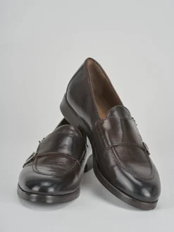 Mocassini tacco 2cm pelle testa