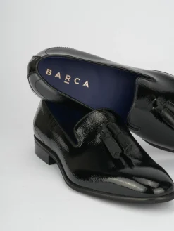 Mocassini vernice nero