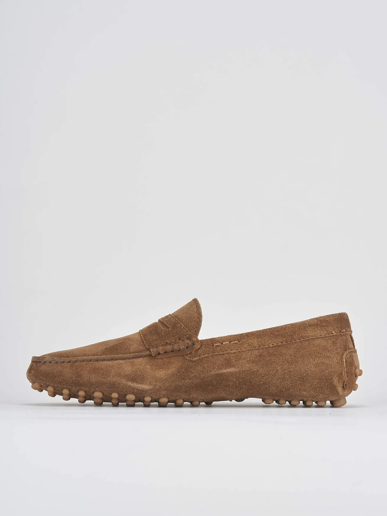 Mocassino marrone camoscio