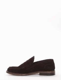 mocassino tacco 2 cm testa