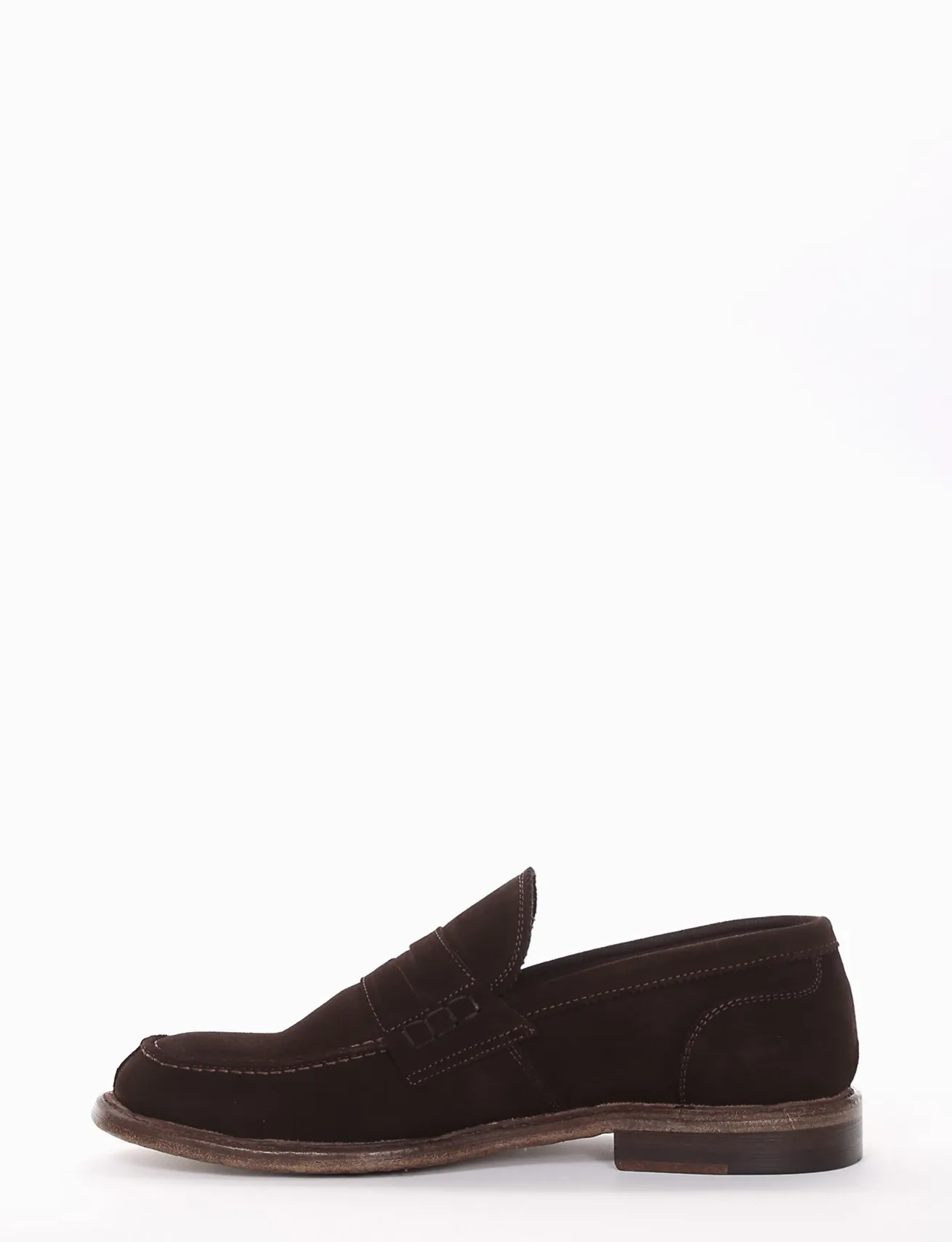 mocassino tacco 2 cm testa