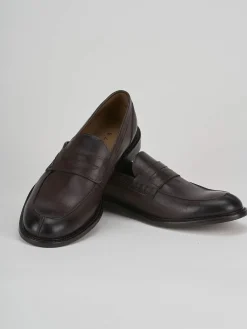 Mocassino testa pelle