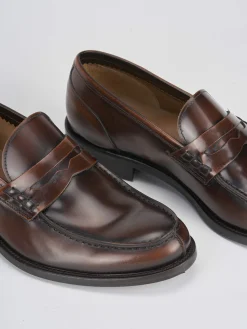 Mocassino testa pelle