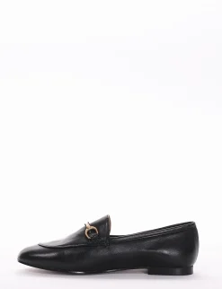 mocassiono tacco 1 cm nero