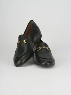 mocassiono tacco 1 cm nero