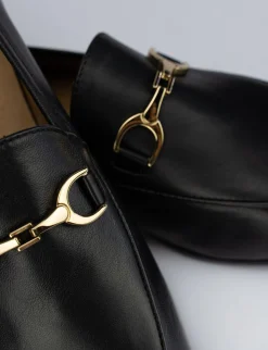 mocassiono tacco 1 cm nero