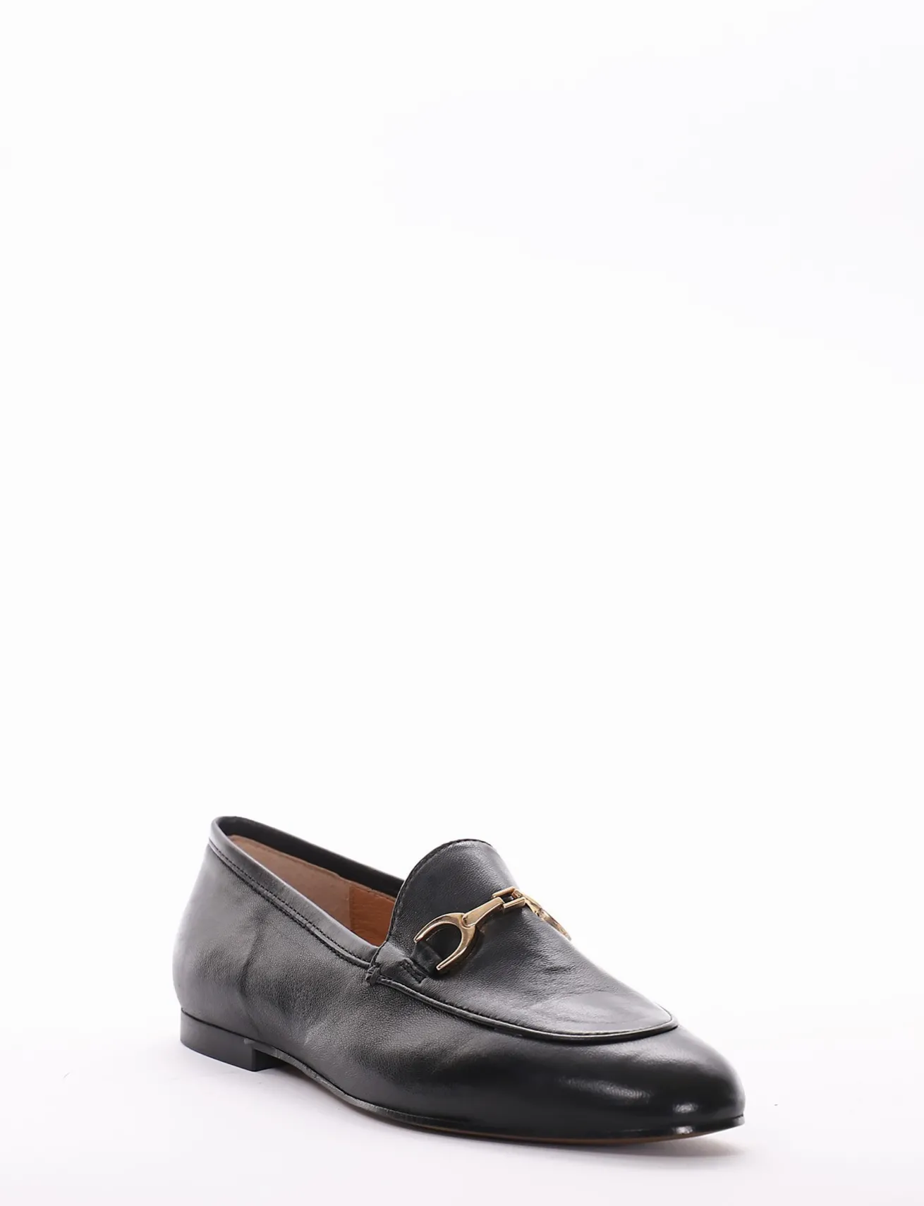 mocassiono tacco 1 cm nero