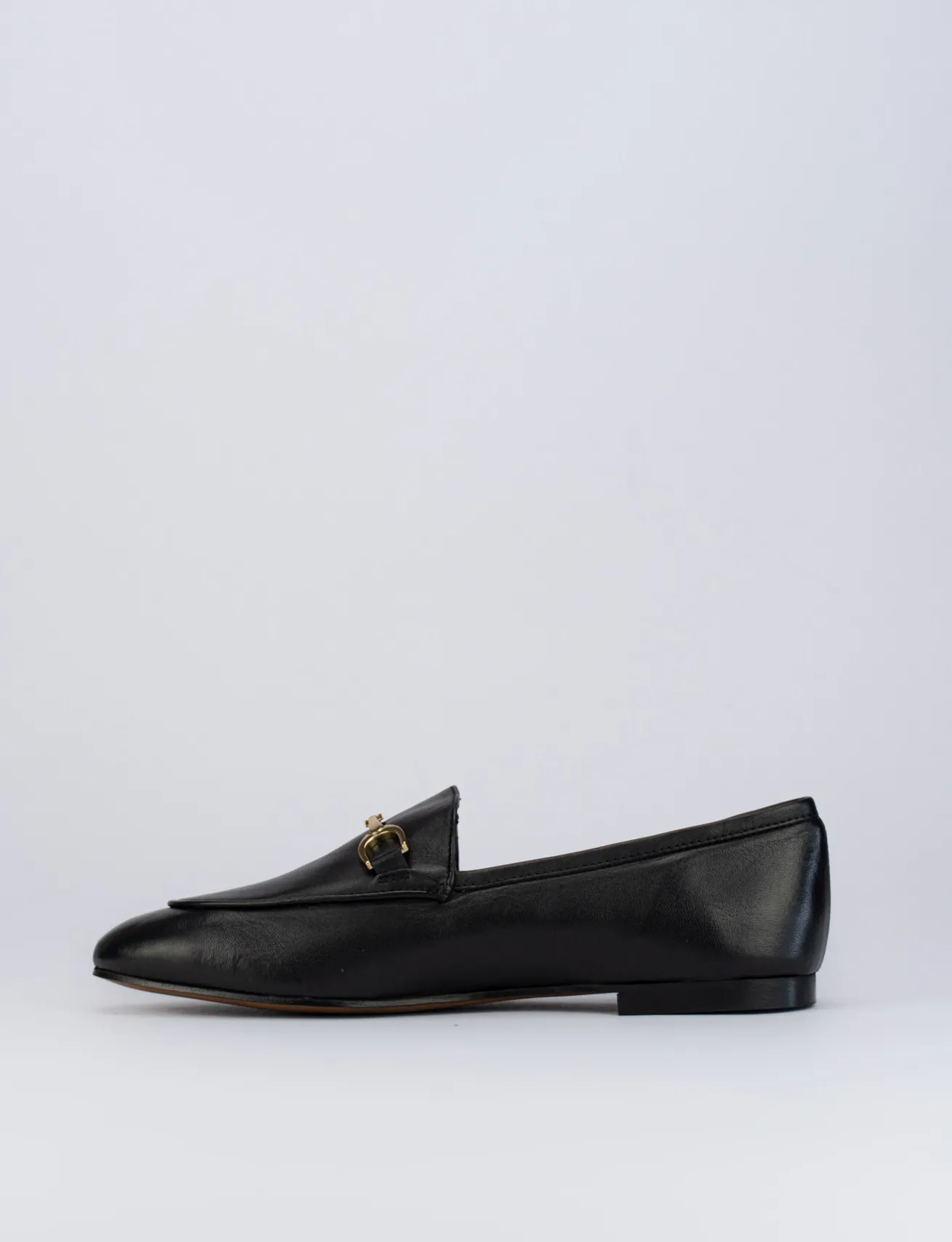 mocassiono tacco 1 cm nero
