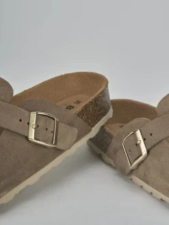 Sabot camoscio beige