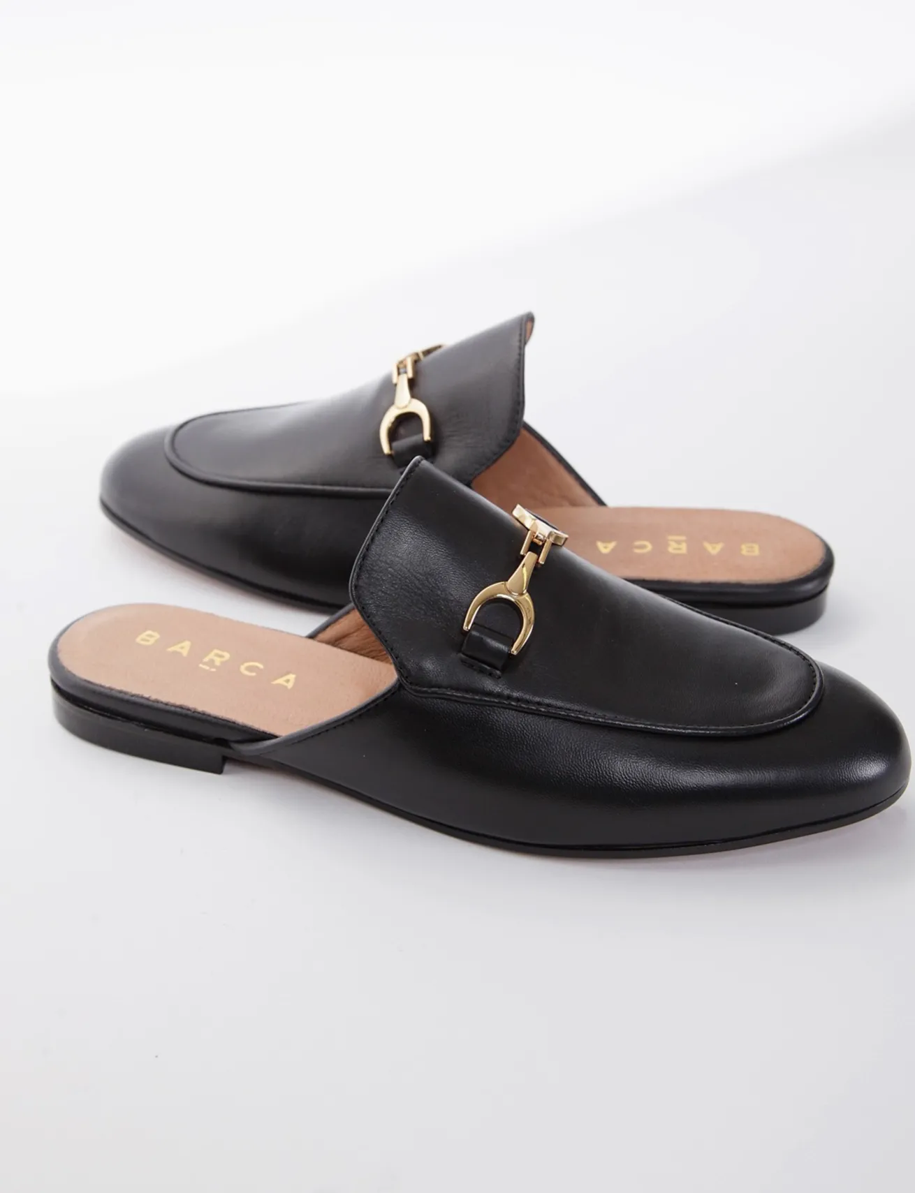 sabot tacco 1 cm nero