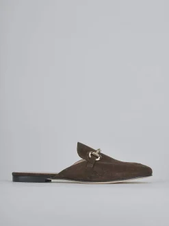 Sabot tacco 1cm camoscio testa