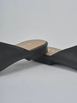 Sabot tacco 1cm pelle nero