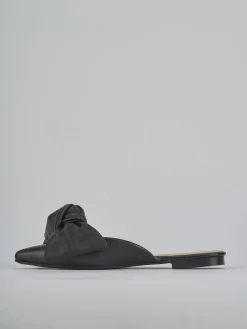 Sabot tacco 1cm pelle nero
