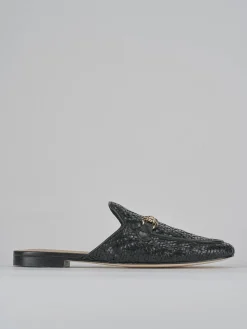 Sabot tacco 1cm pelle nero